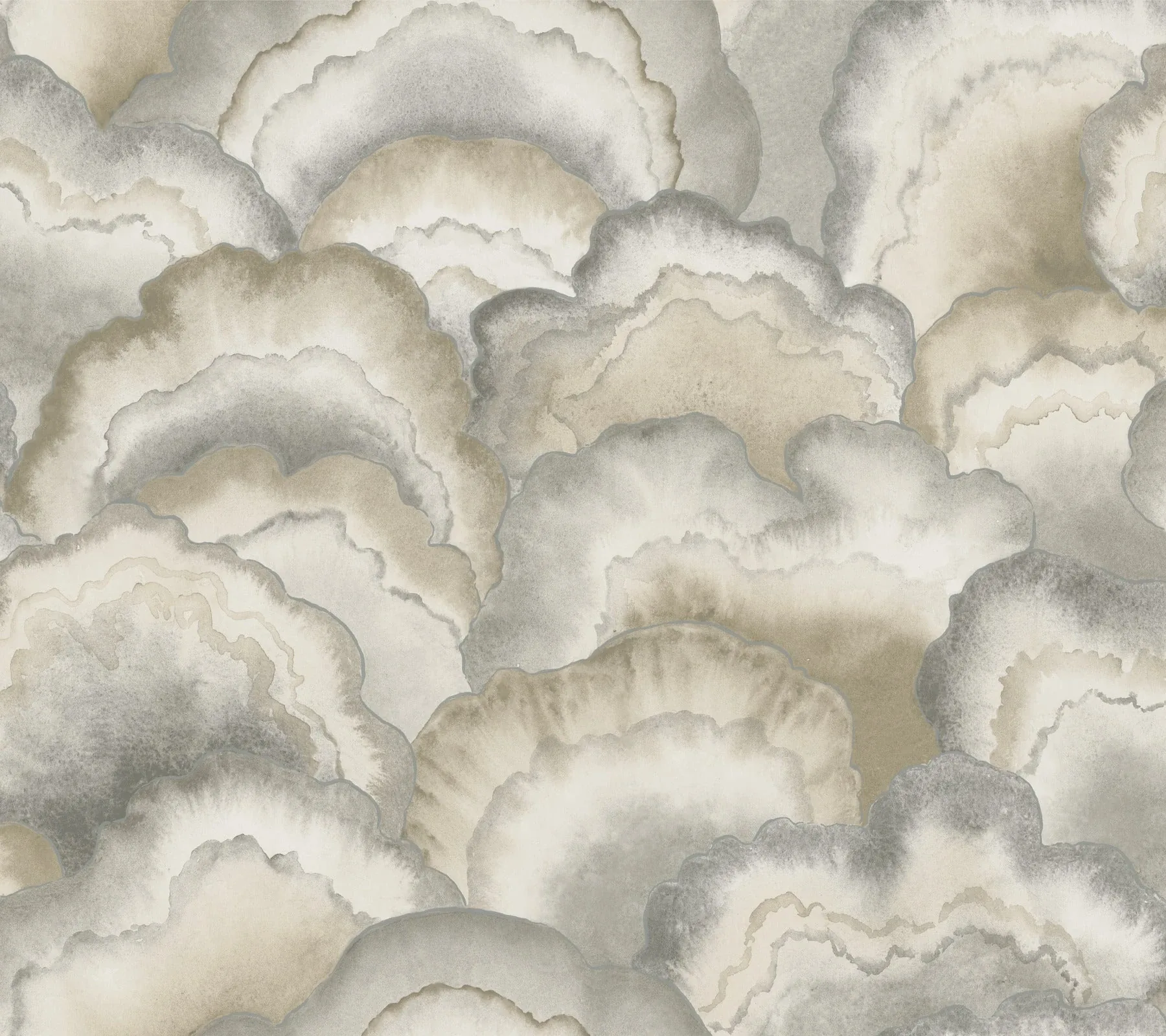NT6183 | Abalone Smokey Fans Wallpaper