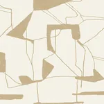 York Designer Series Abstract Geo Cream & Gold Wallpaper | Wallpaper Twins York Designer Series Abstract Geo Cream & Gold Wallpaper - SKU MD7113