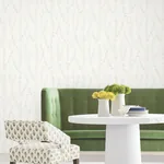 York Designer Series Alpenrose Beige Vine Wallpaper | Wallpaper Twins York Designer Series Alpenrose Beige Vine Wallpaper - SKU LL3254