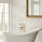 York Designer Series Alpenrose Maroon Vine Wallpaper | Wallpaper Twins York Designer Series Alpenrose Maroon Vine Wallpaper - SKU LL3255