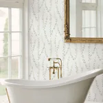 York Designer Series Alpenrose Moss Vine Wallpaper | Wallpaper Twins York Designer Series Alpenrose Moss Vine Wallpaper - SKU LL3252