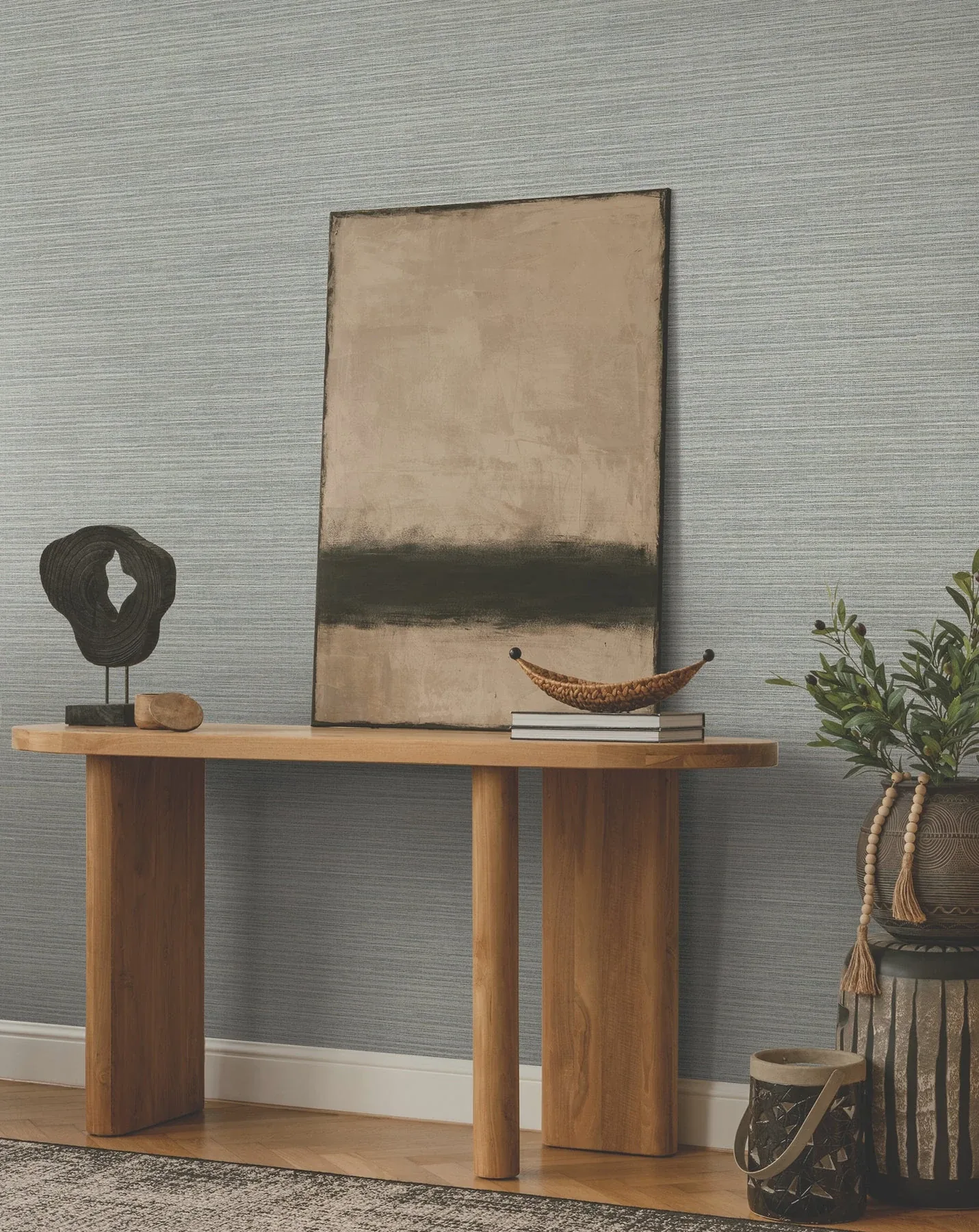York Designer Series Amyra Silk Grey Wallpaper | Wallpaper Twins York Designer Series Amyra Silk Grey Wallpaper - SKU ZA8094N