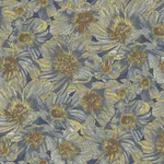 York Designer Series Anemoni Blue Wallpaper - SKU MI10501