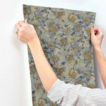 York Designer Series Anemoni Blue Wallpaper - SKU MI10501