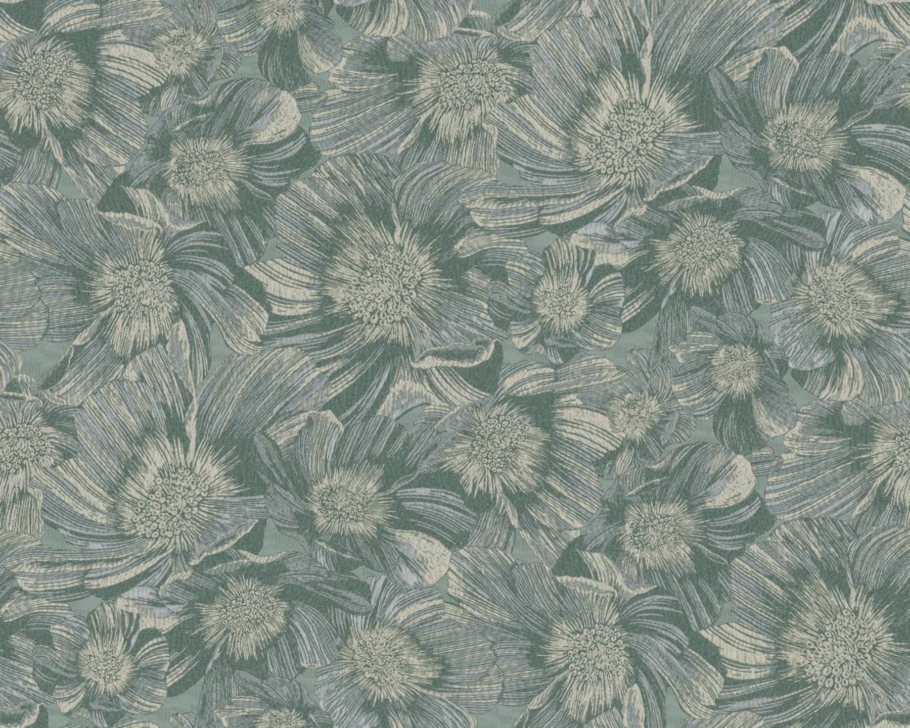 MI10504 | Anemoni Teal Wallpaper