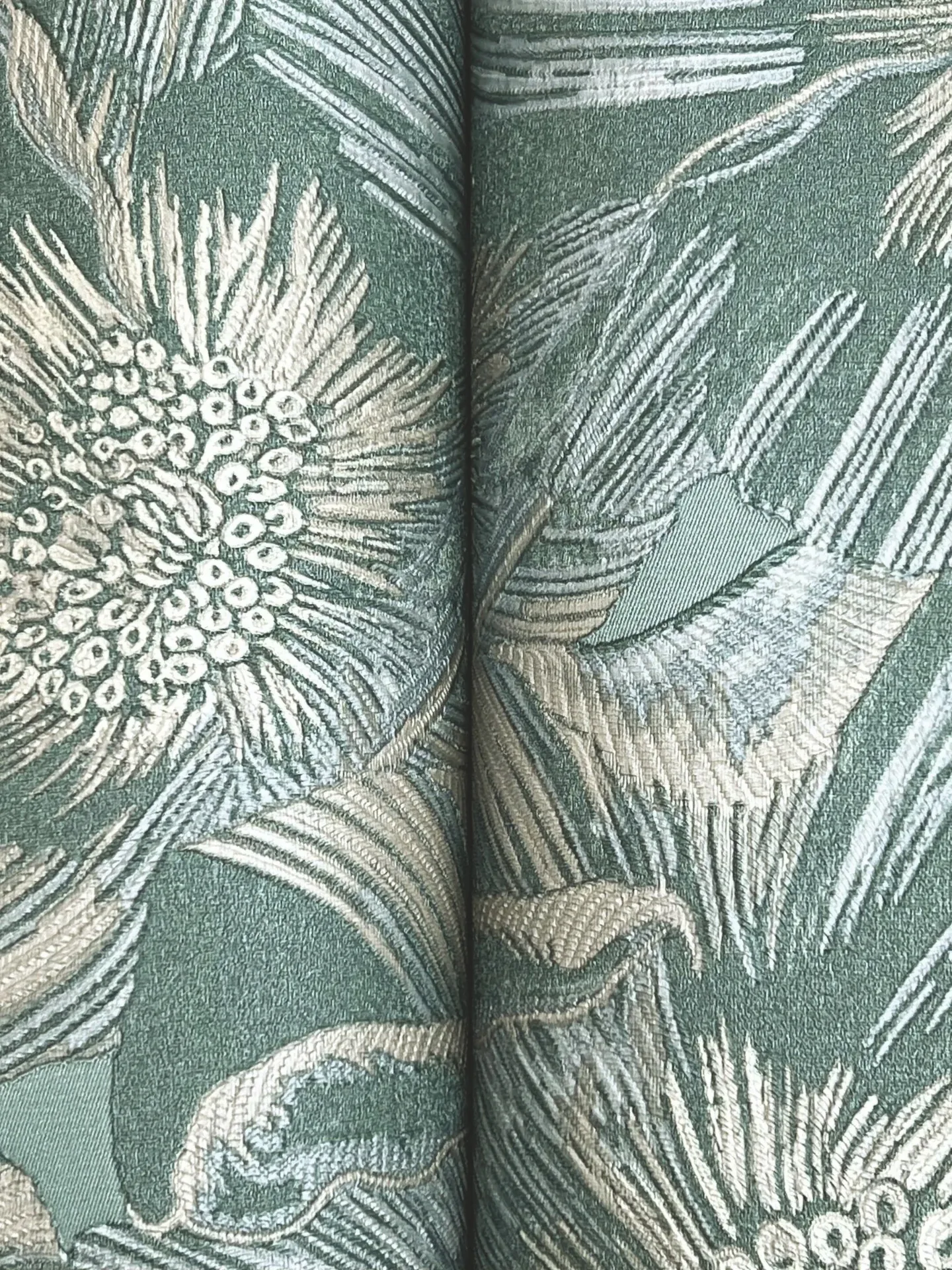 York Designer Series Anemoni Teal Wallpaper | Wallpaper Twins York Designer Series Anemoni Teal Wallpaper - SKU MI10504