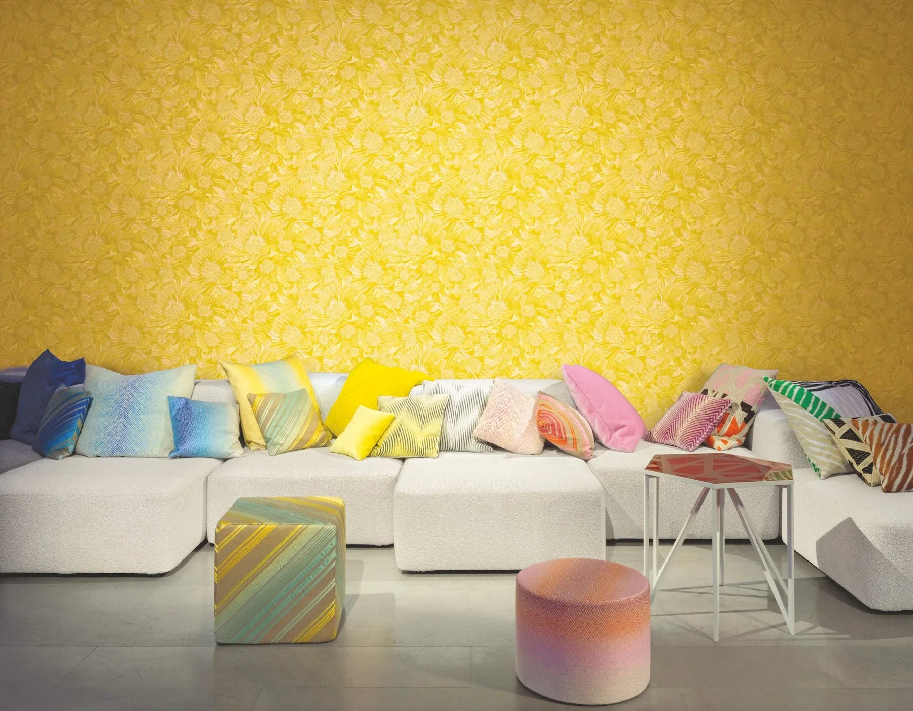 York Designer Series Anemoni Yellow Wallpaper | Wallpaper Twins York Designer Series Anemoni Yellow Wallpaper - SKU MI10500