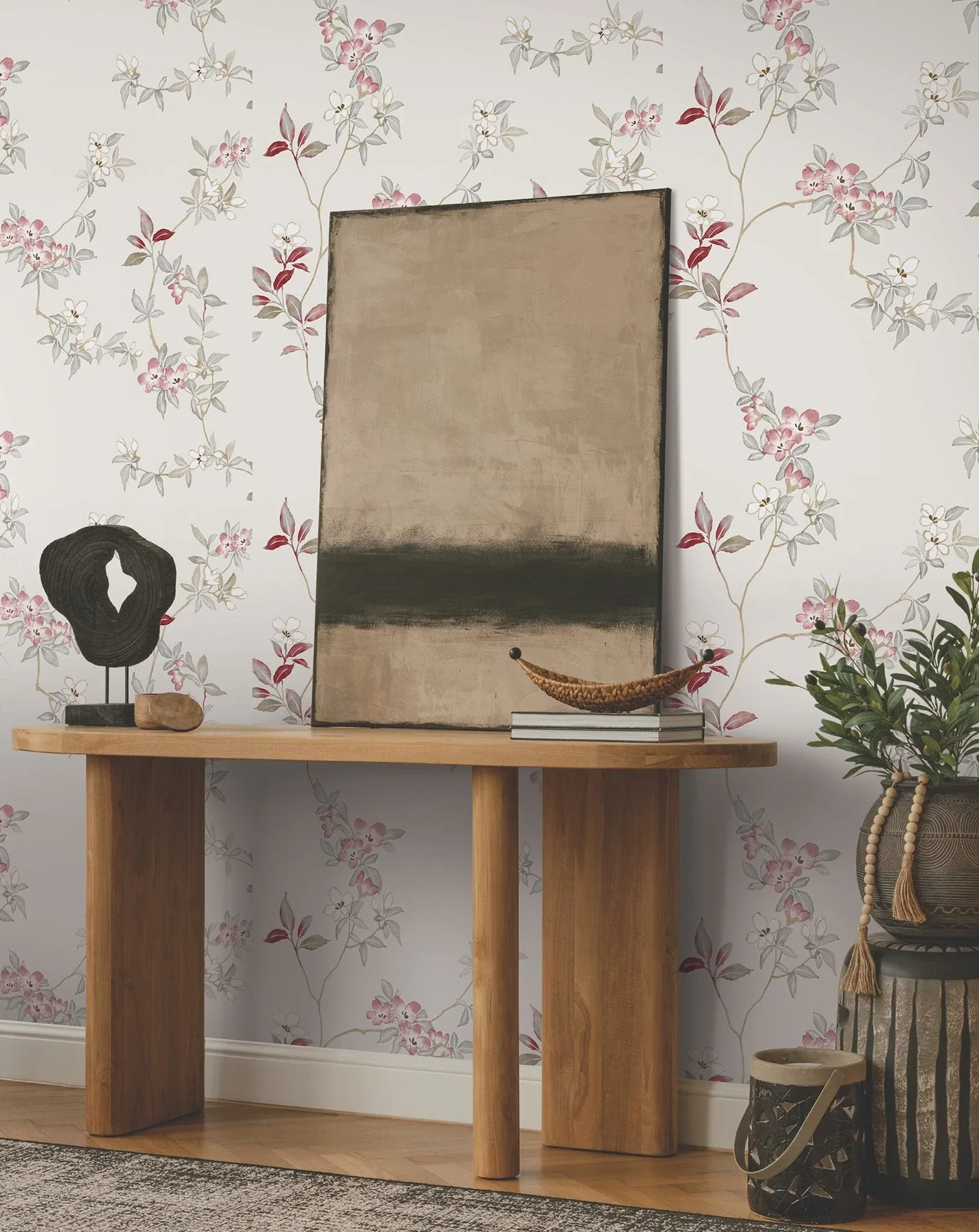 York Designer Series April Blossom Cream Wallpaper | Wallpaper Twins York Designer Series April Blossom Cream Wallpaper - SKU ZA8076