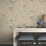 York Designer Series April Blossom Sand Wallpaper - SKU ZA8073