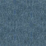 York Designer Series Ascot Damask Blue Wallpaper | Wallpaper Twins York Designer Series Ascot Damask Blue Wallpaper - SKU HO2132