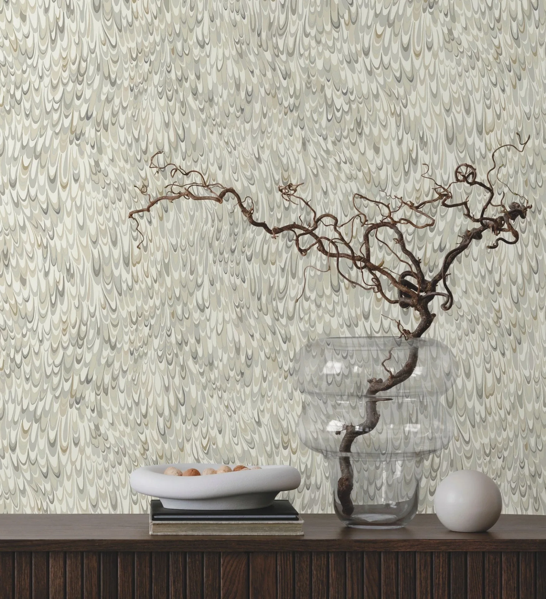 York Designer Series Aslan Neutral Wallpaper - SKU GT4581