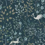 York Designer Series Aspen Dark Blue Wallpaper | Wallpaper Twins York Designer Series Aspen Dark Blue Wallpaper - SKU HO2128