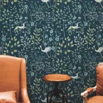 York Designer Series Aspen Dark Blue Wallpaper | Wallpaper Twins York Designer Series Aspen Dark Blue Wallpaper - SKU HO2128