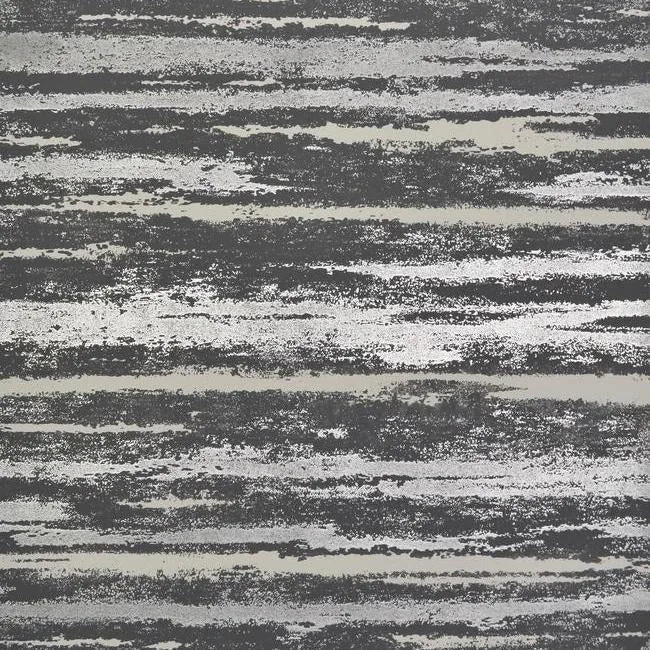 NW3541 | Atmosphere Black & Silver Wallpaper