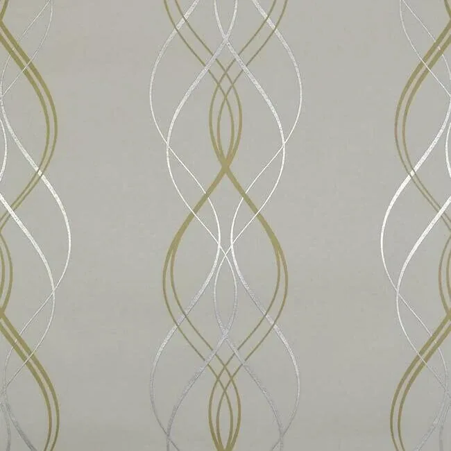 NW3549 | Aurora Gold & Pearl Wallpaper