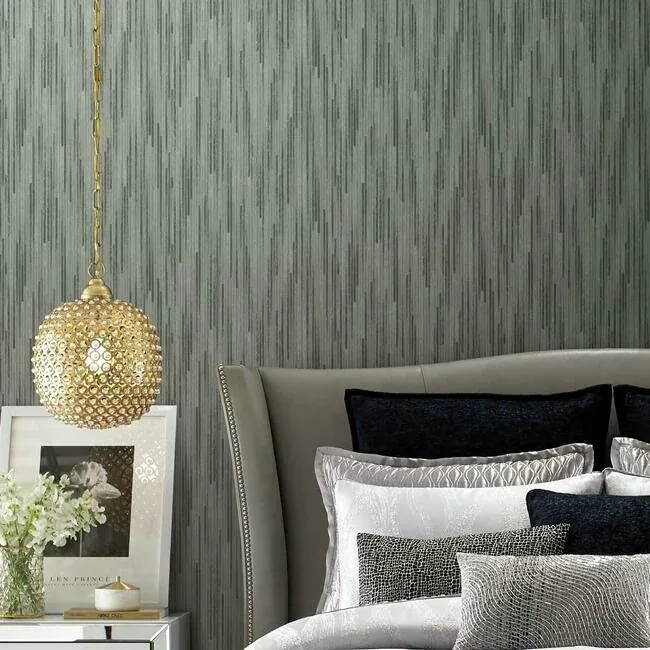 York Designer Series Bargello Dark Grey Wallpaper | Wallpaper Twins York Designer Series Bargello Dark Grey Wallpaper - SKU CI2402