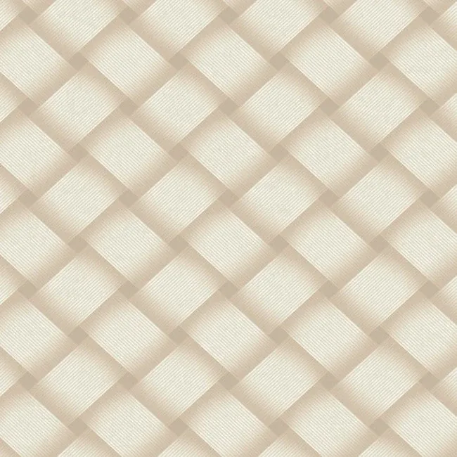York Designer Series Bayside Basket Weave Blonde Wallpaper - SKU EV3965