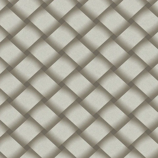 EV3966 | Bayside Basket Weave Mocha Wallpaper