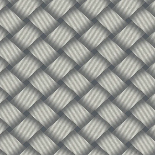 EV3969 | Bayside Basket Weave Navy Wallpaper