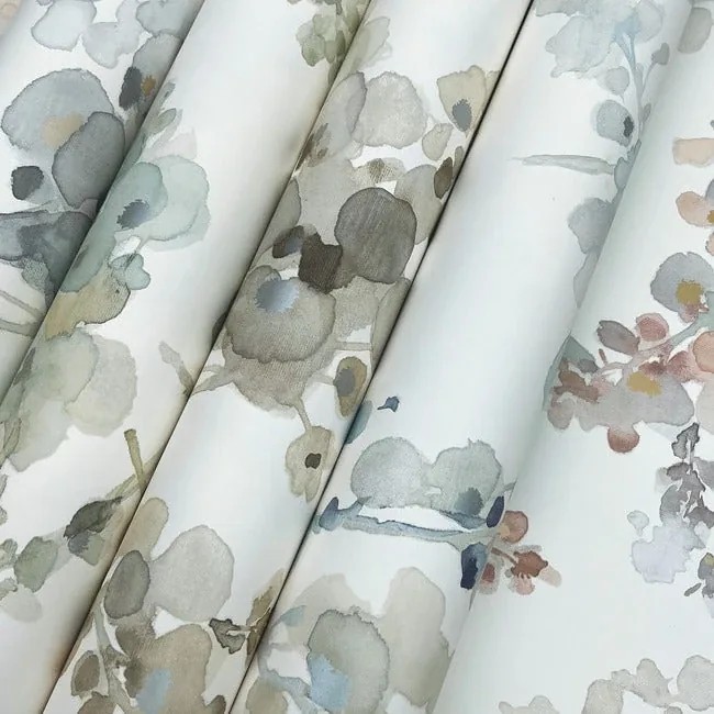 York Designer Series Blossom Fling Clay Wallpaper - SKU EV3975