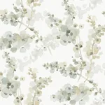 York Designer Series Blossom Fling Mineral Green Wallpaper - SKU EV3972