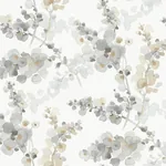 York Designer Series Blossom Fling Steel Peel & Stick Wallpaper - SKU PSW1600RL