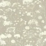 York Designer Series Botanical Fantasy Light Grey Wallpaper - SKU NA0540