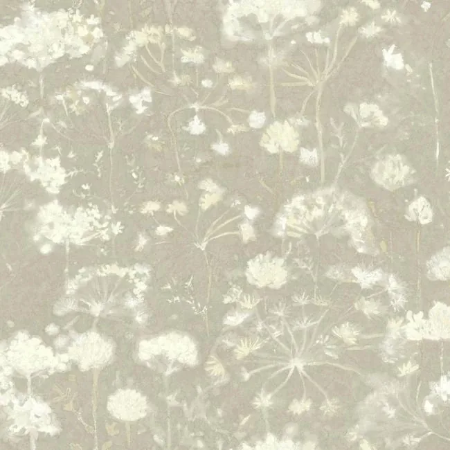 NA0540 | Botanical Fantasy Light Grey Wallpaper