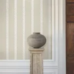 York Designer Series Braided Stripe Beige Wallpaper - SKU GT4544