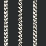 York Designer Series Braided Stripe Black Wallpaper - SKU GT4542