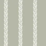 York Designer Series Braided Stripe Green Wallpaper - SKU GT4541