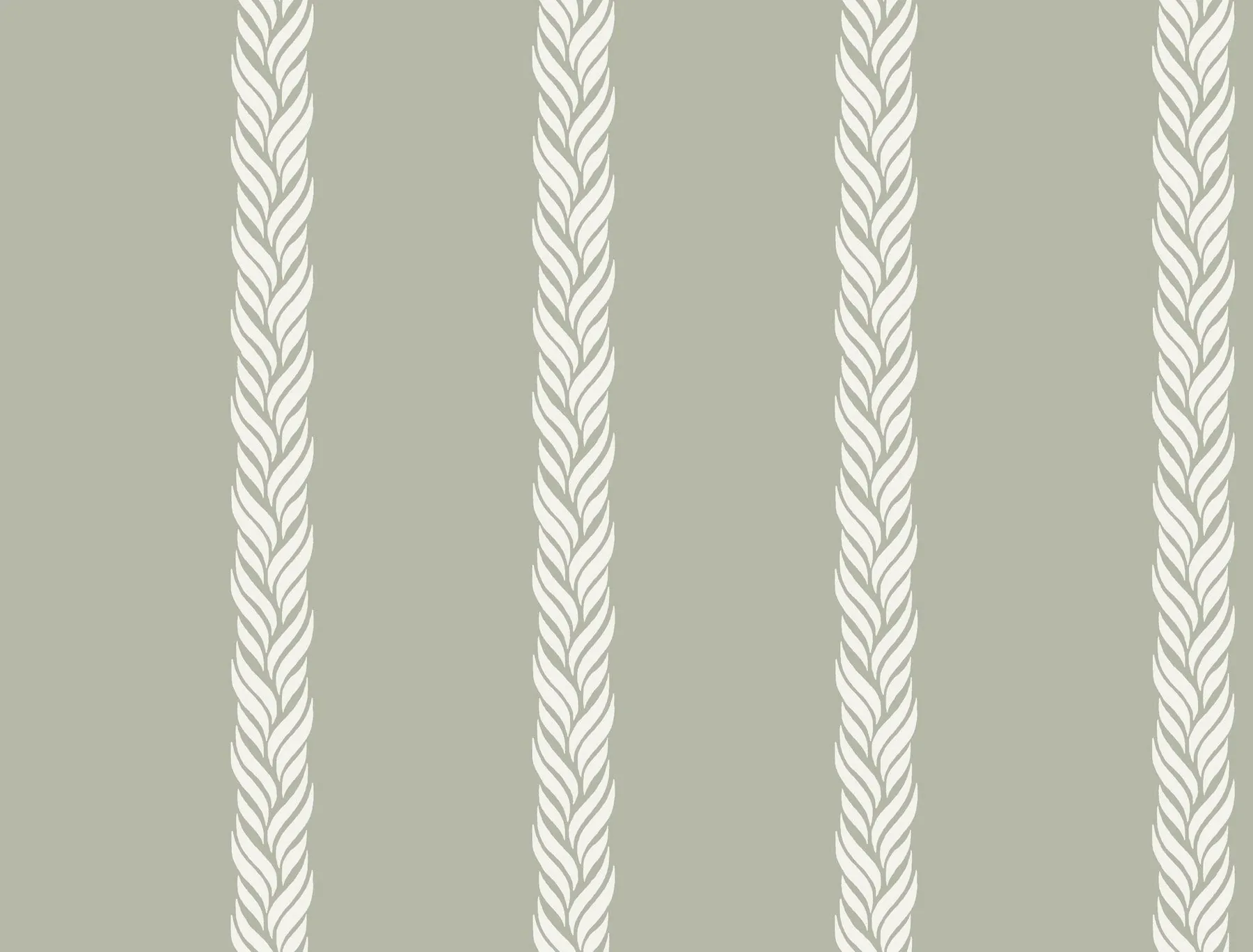 GT4541 | Braided Stripe Green Wallpaper