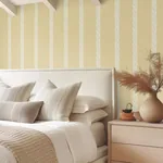 York Designer Series Braided Stripe Yellow Wallpaper - SKU GT4543