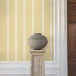 York Designer Series Braided Stripe Yellow Wallpaper - SKU GT4543
