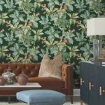 York Designer Series Briarwood Green Wallpaper - SKU GT4525