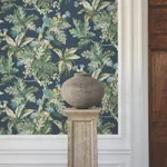 York Designer Series Briarwood Navy Wallpaper - SKU GT4523