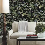 York Designer Series Bridgewater Black Wallpaper - SKU GT4535