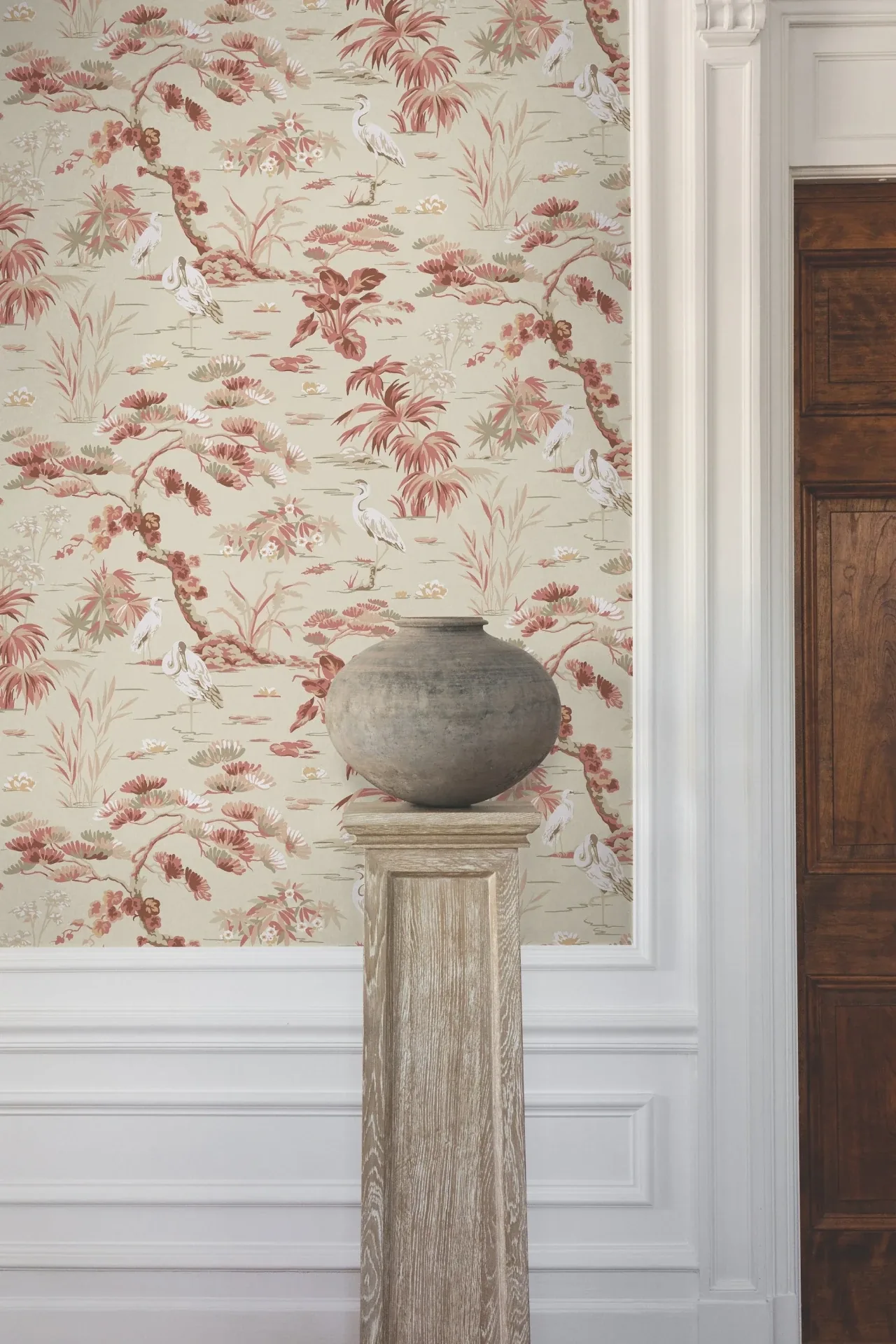 York Designer Series Bridgewater Coral Wallpaper - SKU GT4532