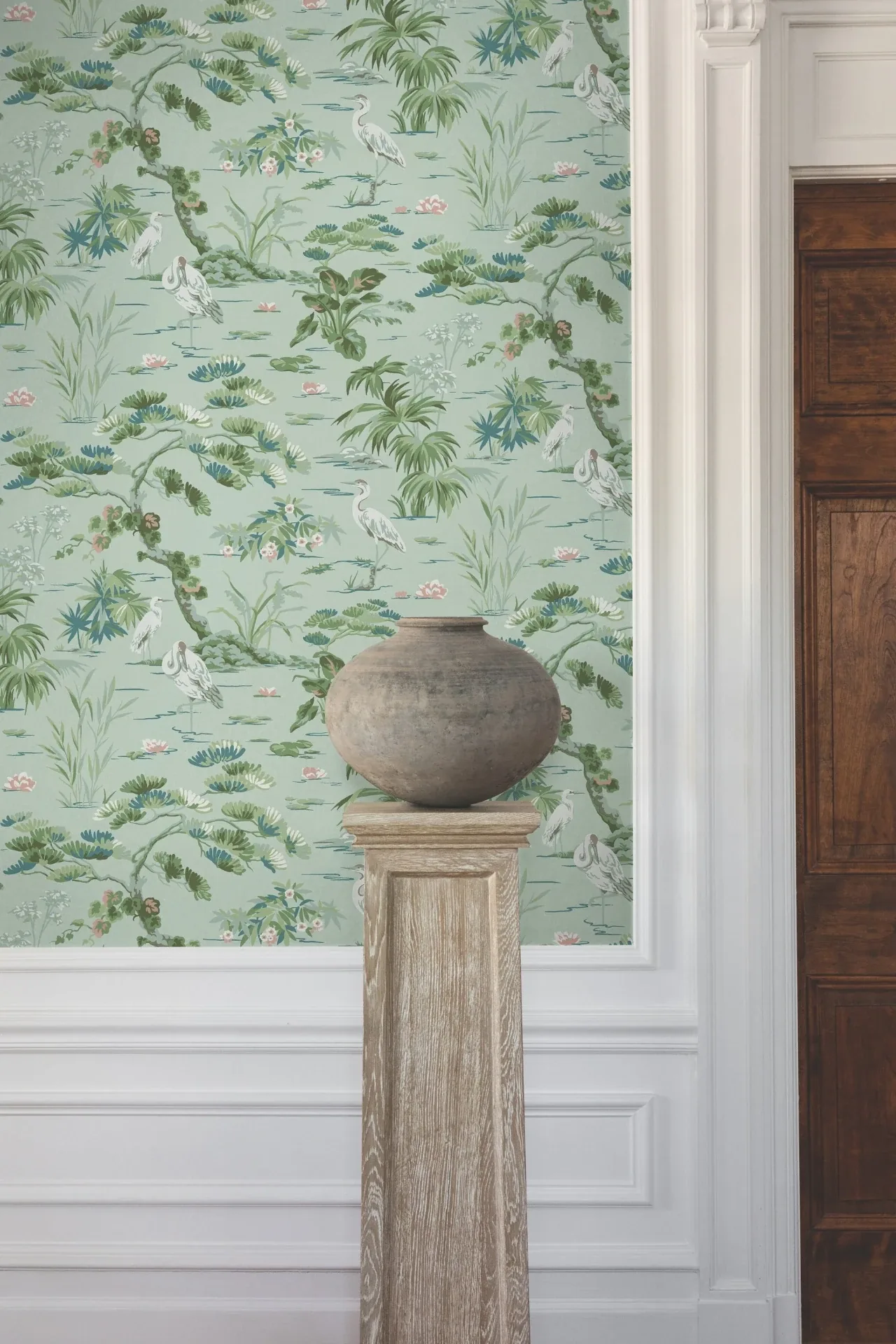 York Designer Series Bridgewater Mint Wallpaper - SKU GT4534