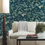 York Designer Series Bridgewater Navy Wallpaper - SKU GT4531
