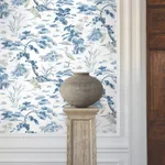 York Designer Series Bridgewater White Wallpaper - SKU GT4533