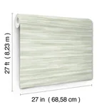 York Designer Series Brushed Linen Green Wallpaper - SKU GT4561