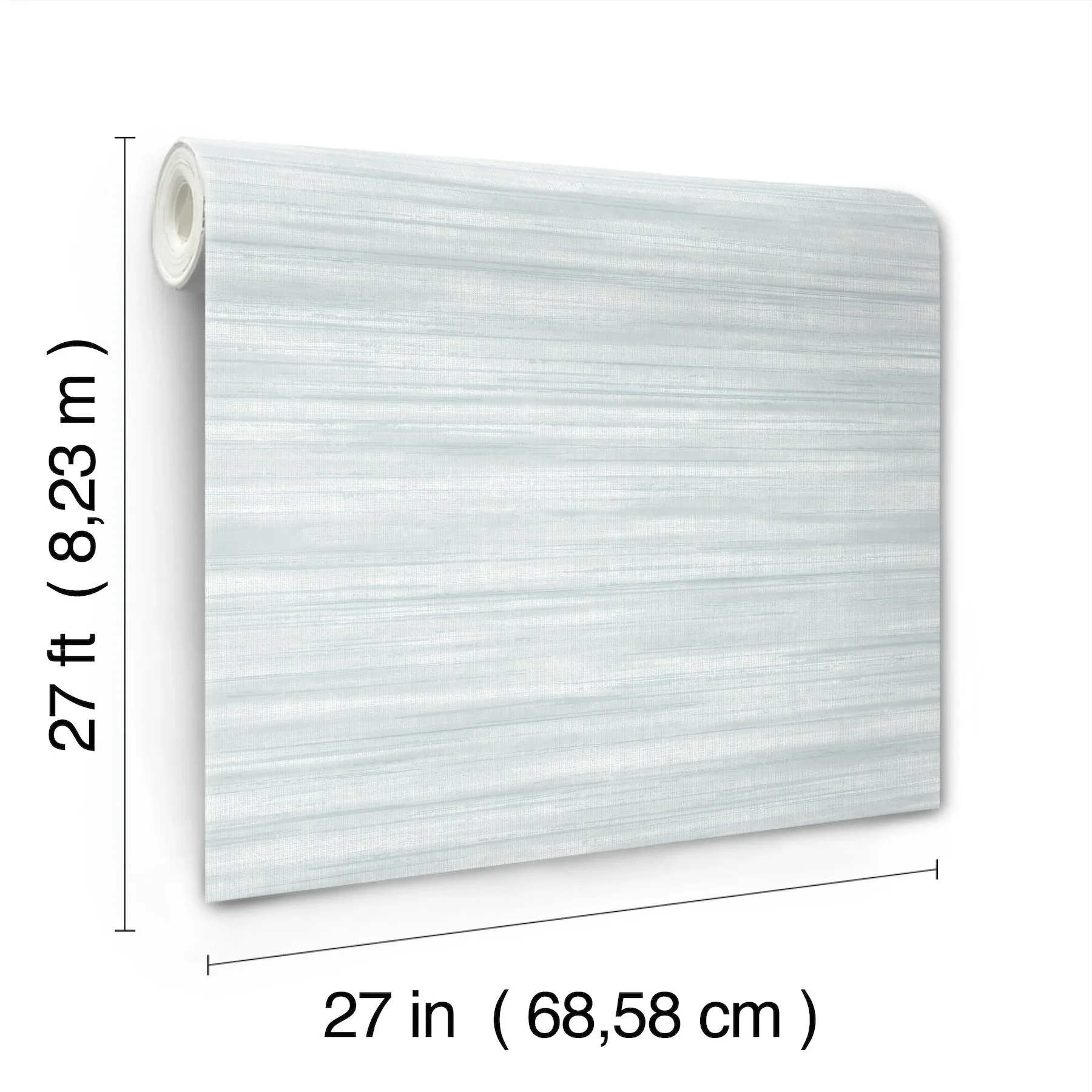 York Designer Series Brushed Linen Light Blue Wallpaper - SKU GT4564