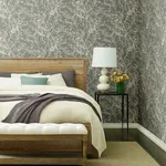 York Designer Series Budding Branch Silhouette Brown Wallpaper - SKU HC7518