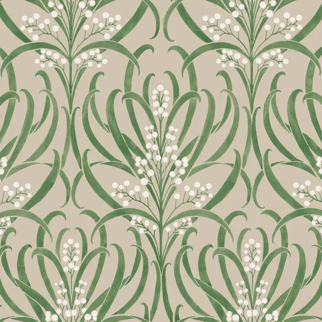AC9144 | Calluna Linen Metallic Wallpaper