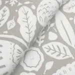 York Designer Series Camille Blossom Grey Wallpaper - SKU LM5393