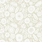 York Designer Series Camille Blossom Linen Wallpaper - SKU LM5394
