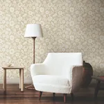 York Designer Series Camille Blossom Ochre Wallpaper - SKU LM5392