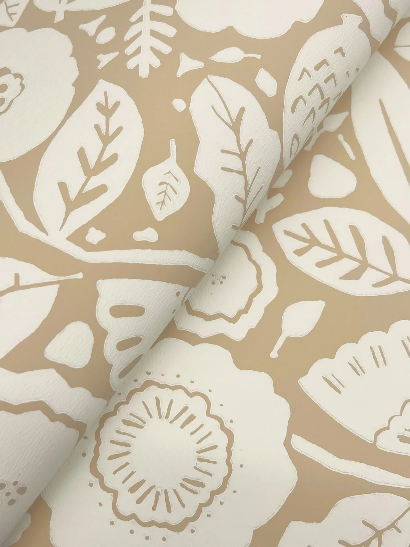 York Designer Series Camille Blossom Ochre Wallpaper - SKU LM5392
