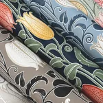 York Designer Series Canterbury Bells Sage Wallpaper - SKU AC9202